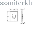 Kép 2/2 - Grohe Skate Air nyomólap KRÓM 38505 000