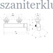 Kép 2/2 - ravak 10° fali zuhanycsaptelep szett nélkül, td 032.00/151
