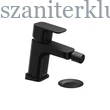 Kép 1/4 - ravak 10° free fekete álló bidécsaptelep leeresztővel, td f 055.20BL