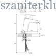 Kép 6/6 - ravak 10°  free fekete álló mosdócsaptelep, td f 014.20BL