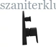 Kép 2/4 - ravak 10° free fekete falba sülyesztett csaptelep váltóval, td f 061.20BL
