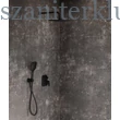 Kép 4/5 - ravak 10° free fekete  falba sülyesztett csaptelep váltóval r-boxhoz, td f 065.20BL