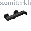 Kép 2/3 - ravak 10° free fekete fali zuhanycsaptelep szett nélkül, td f 032.20/150BL