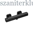 Kép 2/3 - ravak 10° free fekete fali termosztátos zuhanycsaptelep szett nélkül, td f 033.20/150BL