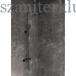 Kép 3/5 - ravak 10° free fekete zuhanyoszlop termosztátos csapteleppel és zuhanyszettel, td F 091.20/150BL