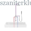 Kép 4/5 - ravak chrome termosztátos falba süllyesztett csaptelep 3 utas r-boxhoz multi, cr 067.00