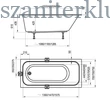 Kép 5/5 - ravak chrome slim akrilkád 160x70