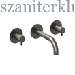 Kép 1/3 - ravak espirit falba süllyesztett kádcsaptelep belső egységgel, graphite brushed