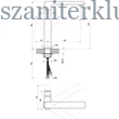 Kép 3/3 - ravak flat álló mosogatócsaptelep leeresztő nélkül, fl 016.00
