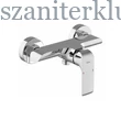 Kép 1/3 - ravak flat fali zuhanycsaptelep szett nélkül, fl 032.00/150
