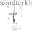 Kép 4/4 - ravak puri álló mosdócsaptelep, 190 mm pu 014.00