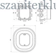 Kép 2/2 - ravak R-box Vari falsík alatti egység RB 072.50