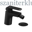 Kép 1/3 - ravak flat black fekete álló bidécsaptelep click-clack leeresztővel, fl 055.20