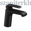 Kép 1/4 - ravak flat black fekete álló mosdócsaptelep leeresztő nélkül 150 mm, fl 014.20