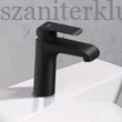 Kép 3/4 - ravak flat black fekete álló mosdócsaptelep click-clack leeresztővel 150 mm, fl 013.20