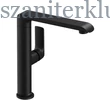 Kép 1/4 - ravak flat black fekete álló mosogatócsaptelep leeresztő nélkül 261 mm, fl 016.20