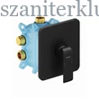 Kép 1/5 - ravak flat black fekete falsík alatti csaptelep váltó nélkül, kizárólag r-box varival fl066.20
