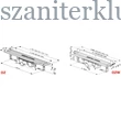 Kép 4/4 - ravak runaway 850 zuhanyfolyóka, rozsdamentes acél, falhoz