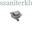 Kép 1/6 - ravak sn501 padlóösszefolyó 105x105, rozsdamentes acél