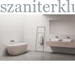 Kép 1/2 - ravak freedom o tec térbenálló akrilkád 170x77 alabaster pink, fehér lefolyóval