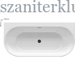 Kép 2/7 - ravak freedom wall térbenálló akrilkád 166x80 fekete
