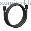 Kép 1/2 - ravak satinflex zuhany gégecső, 150 cm, fekete