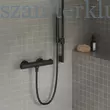 ravak satinflex zuhany gégecső, 150 cm, fekete 