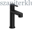 Kép 1/5 - ravak puri black fekete álló mosdócsaptelep leeresztő nélkül 190 mm, pu 014.20