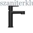 Kép 2/5 - ravak puri black fekete álló mosdócsaptelep leeresztő nélkül 190 mm, pu 014.20
