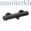 Kép 1/4 - ravak puri black fekete fali zuhanycsaptelep, pu 032.20/150