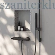 Kép 3/4 - ravak puri black fekete fali zuhanycsaptelep, pu 032.20/150