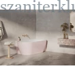 Kép 3/3 - ravak freedom corner II tec r térbenálló akrilkád 175x86 fehér/ alabaster pink