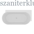 Kép 3/3 - ravak freedom corner II tec r térbenálló akrilkád 175x86 fehér/ fehér lefolyó