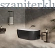 Kép 2/3 - ravak freedom corner II tec l térbenálló akrilkád 175x86 fehér/ black