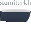 Kép 1/3 - ravak freedom corner II tec l térbenálló akrilkád 175x86 fehér/ deepsea blue 