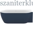 Kép 1/3 - ravak freedom corner II tec r térbenálló akrilkád 175x86 fehér/ deepsea blue lefolyóval