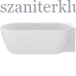 Kép 1/3 - ravak freedom corner II tec r térbenálló akrilkád 175x86 fehér/ fekete lefolyó
