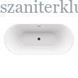 Kép 1/4 - ravak ypsilon térbenálló akrilkád 180x80 fehér, króm túlfolyóval