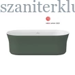 Kép 1/2 - ravak ypsilon térbenálló akrilkád 180x80 fehér, grey green , fehér túlfolyóval