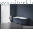 Kép 2/2 - ravak ypsilon wall térbenálló akrilkád wall 178x86 fehér,grey green, fehér túlfolyóval