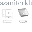 Kép 5/5 - ravak uni 380 s mosdó