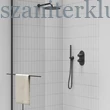 Kép 2/3 - ravak kézi zuhany kör alakú, fekete matt
