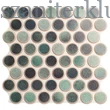 Kép 1/4 - realonda circle dakha aqua 30,9x30,9 cm