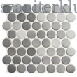 Kép 1/3 - realonda circle glossy grey 30,9x30,9 cm