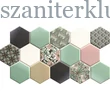 Kép 1/3 - realonda hex noveau green 26,5x51 cm