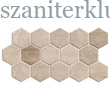 Kép 1/2 - realonda hex sequioa camel 26,5x51 cm