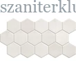 Kép 1/4 - realonda hex white 26,5x51 cm
