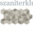 Kép 1/2 - realonda rhombus stone grey 26,5x51 cm