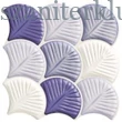 Kép 1/2 - realonda scale shell blue csempe 30,7x30,7 cm