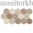 Kép 1/2 - realonda hex stonehenge earth 26,5x51 cm